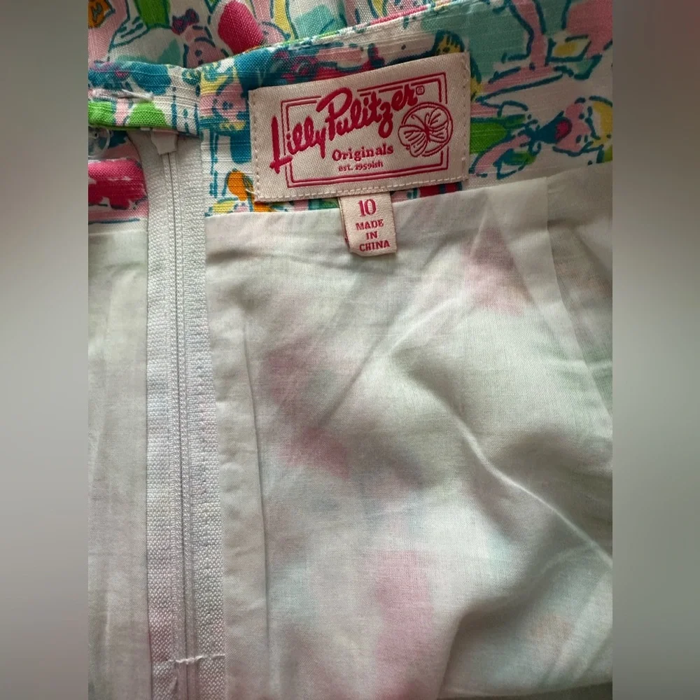 Lilly Pulitzer Roslyn Derby skirt in Giddy Up - Picture 8 of 12